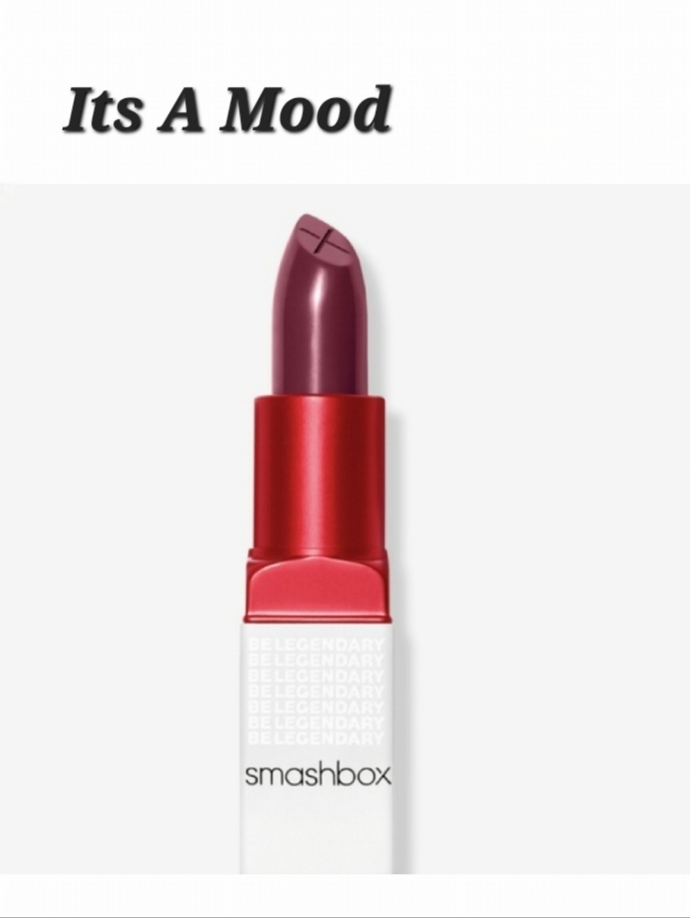 🌺Smashbox Its A Mood Moisture & Primer Boosting Lipstick